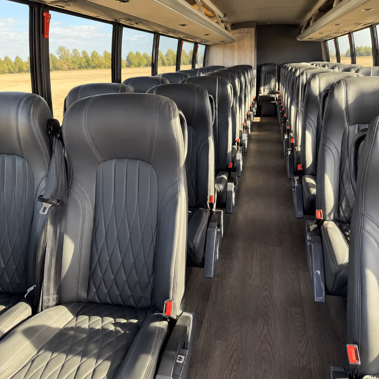 longmont sporting event transportation onboard seating